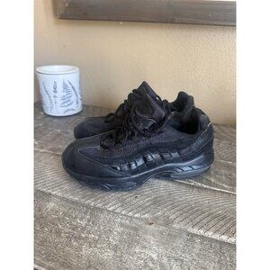 Nike Big Kids Air Max 95 Shoes US Size 3 Youth Boys Black/ Black